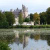 reflet :chateau de Pierrefonds (oise)